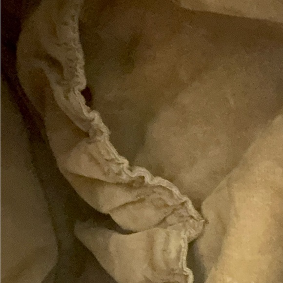 Patricia Nash Brushed Suede Studded Hobo Bag Brown Slouchy - Picture 9 of 11